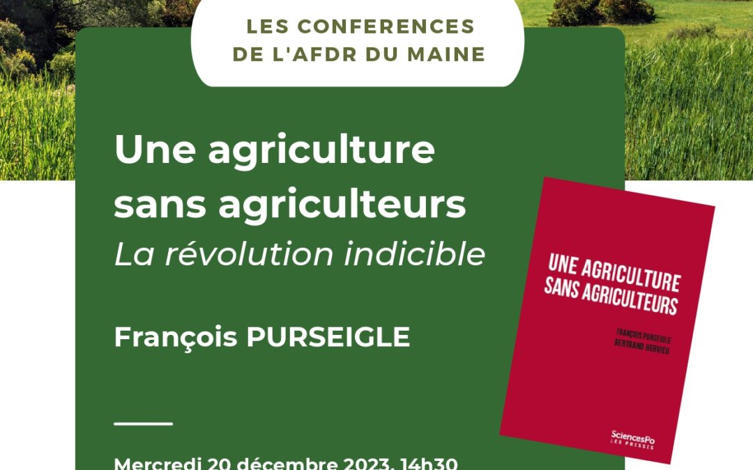 “Une agriculture sans agriculteurs” (Laval)